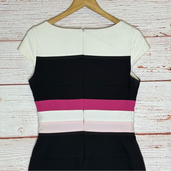 WHBM Colorblock Sheath Dress Sz 6 - Picture 10 of 15